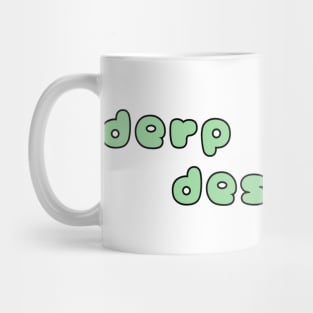 Derp Dragon Designs Branded Mug